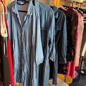 3 denim dress bundle size xl see below 👇